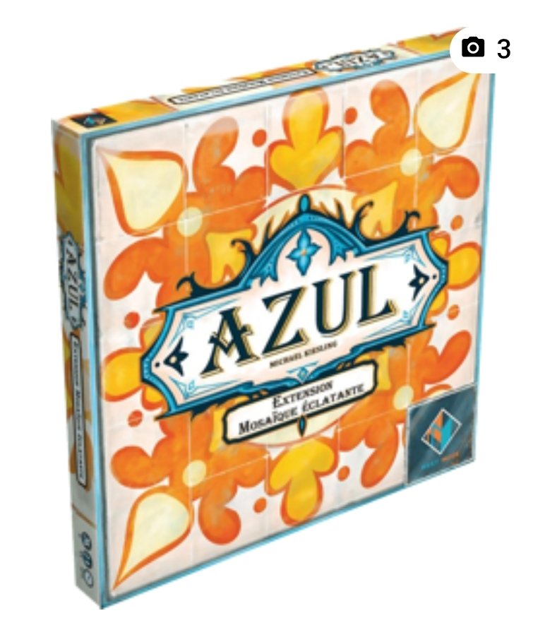 Couverture de Azul (extension Mosaïque éclatante)